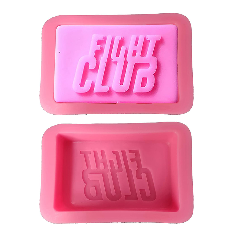 Soap Making Fight Club - Fight Club Seife Silikonform Rechteck Badebombe