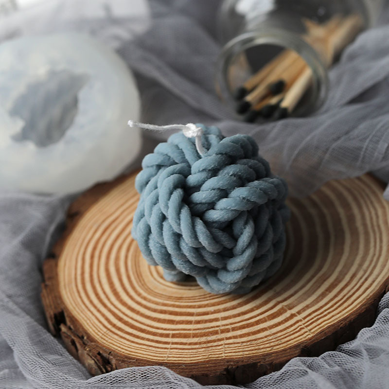 Soap Making At Home - 3D Wolle Form Kerze Form Duftkerze