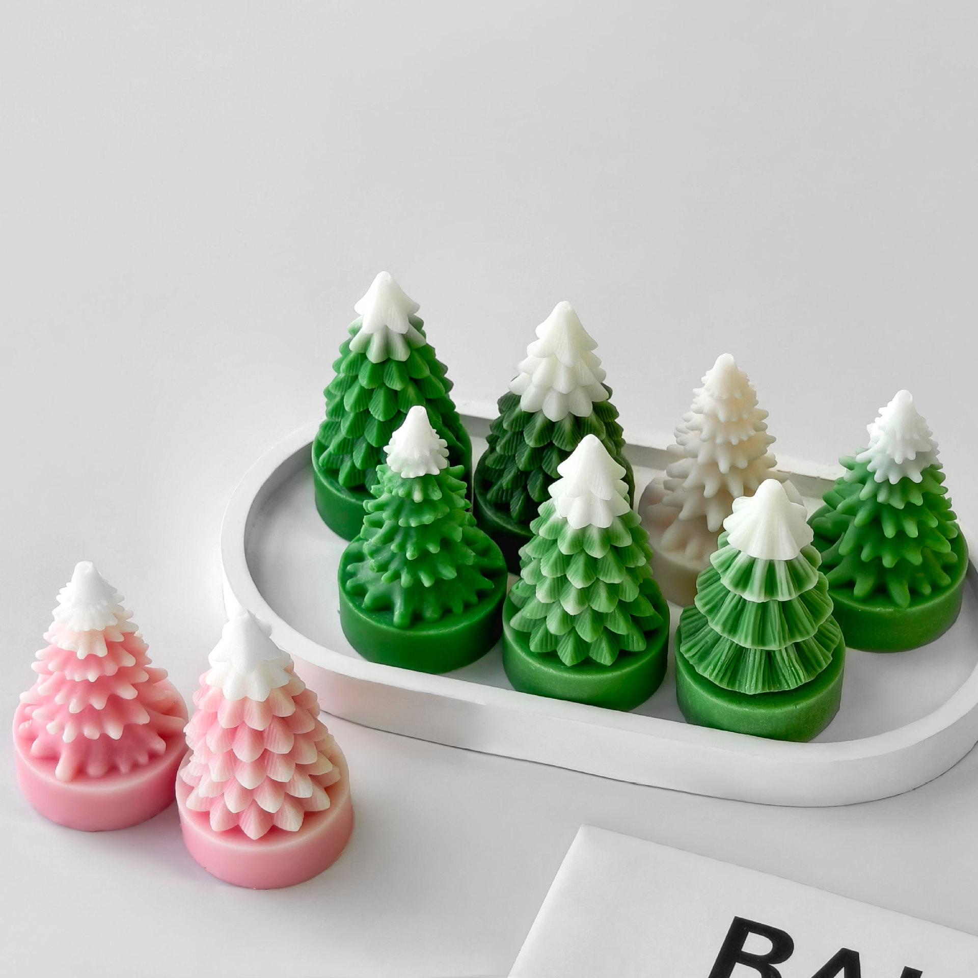 Soap Making At Home - DIY Mini Weihnachtsbaum Silikonform handgemachte Aroma