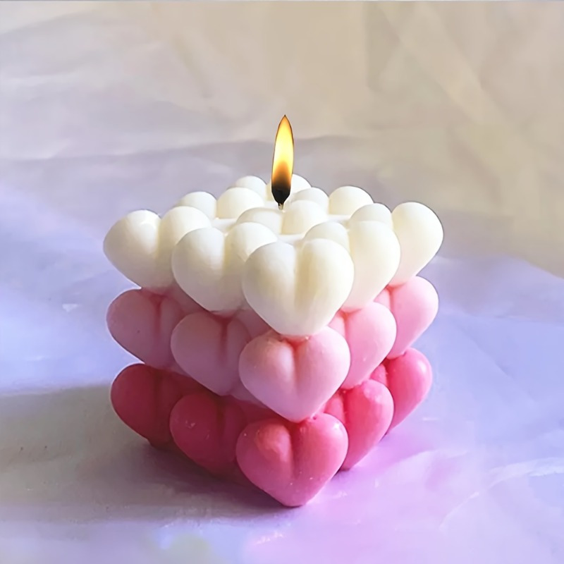 Soap Making Gifts - Neue Herzförmige Magische Kugel Silikon-Kerzenform DIY