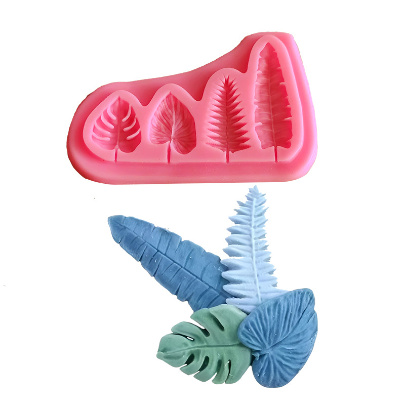 Soap Making Oven - Palm Blätter Und Schildkröte Blatt Silikon