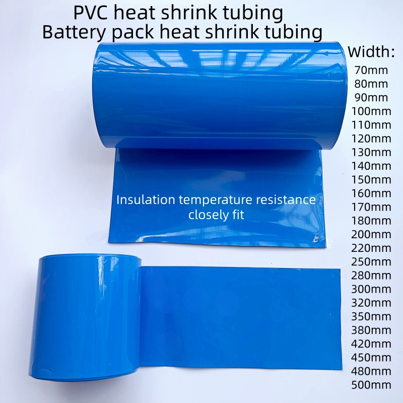 Shrink Wrap Pvc - 18650 Batterie-Schrumpfschlauch PVC-Wärmeschrumpfschlauch Modellzubehör Batteriepack Thermoplastische