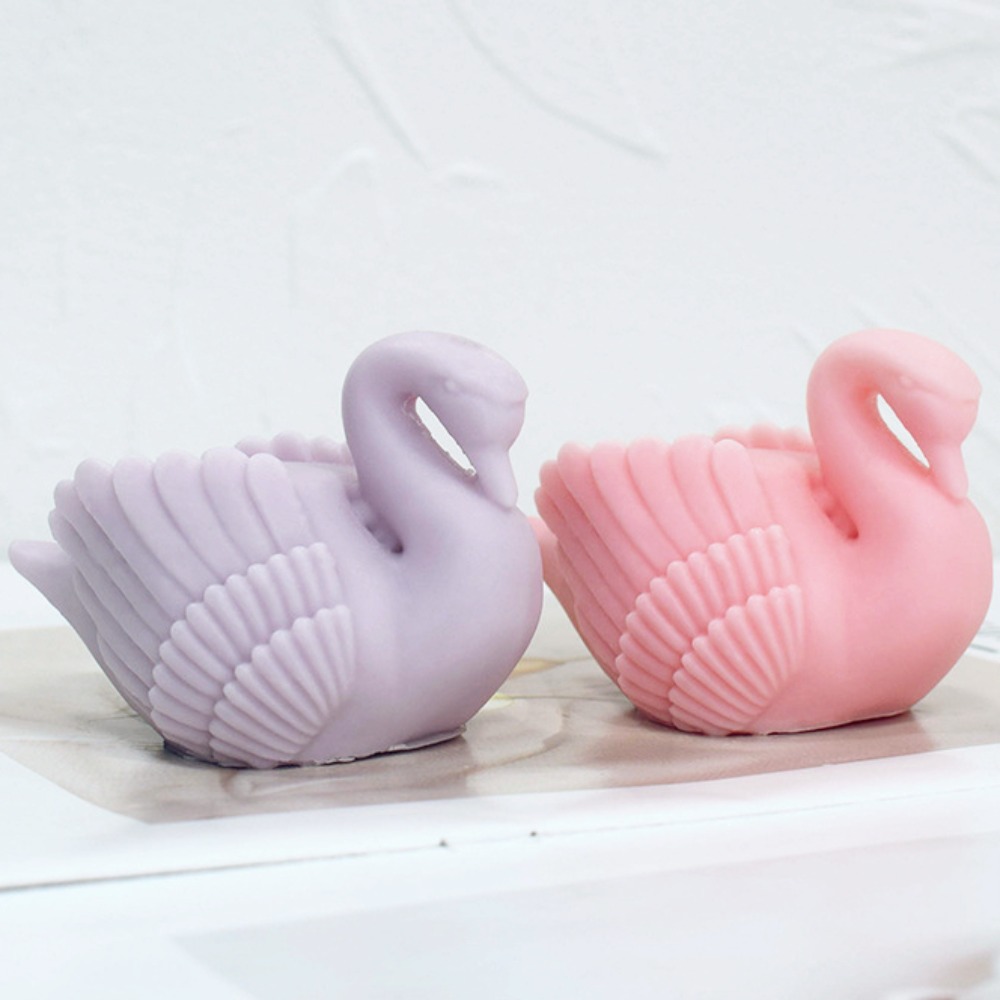 Soap Making Gifts - Weißer Schwan Silikon Kerzenform Cygnus Vogel