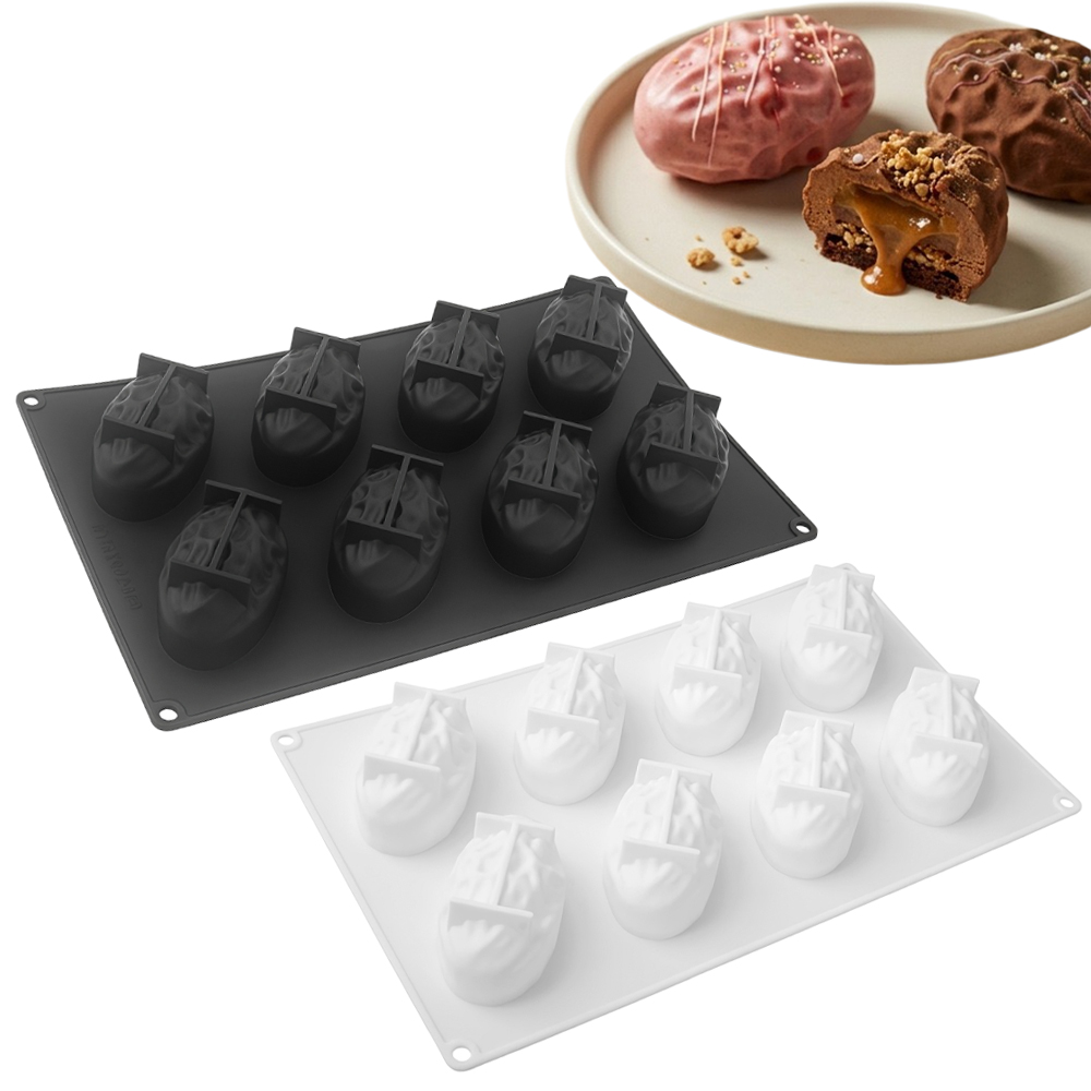Soap Making Oven - 3- oder 8-fach Silikonform im Dattelpalmen-Design