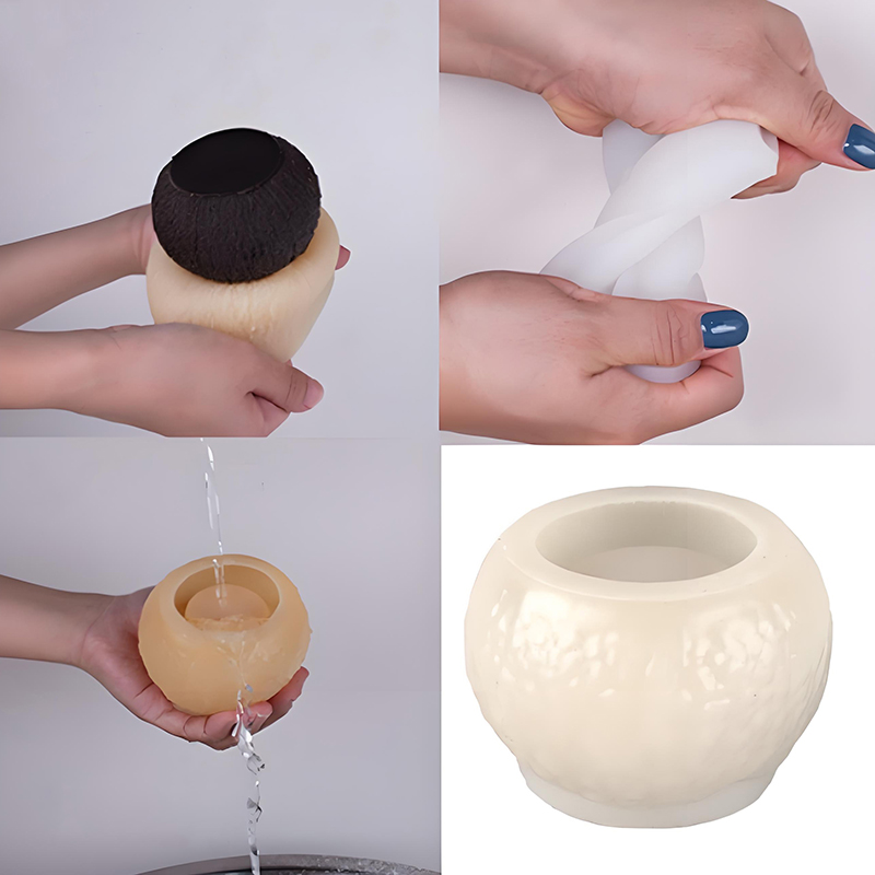 Soap Making Oven - 3D Simulation Kokosnuss Silikon Form Aromatherapie