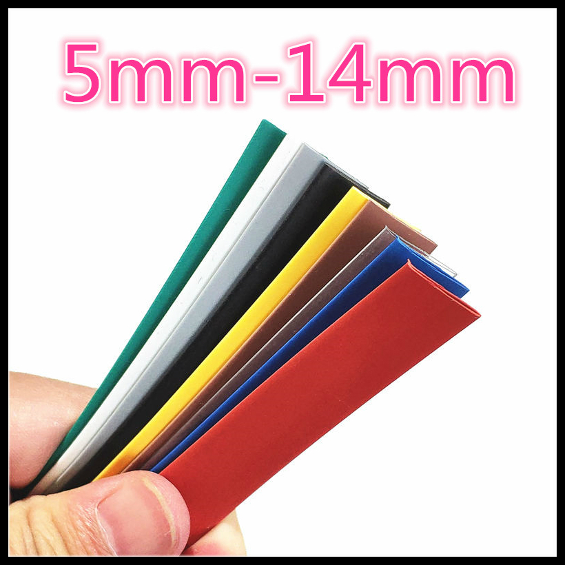 Shrink Wrap Pvc - 1meter 2:1 9 Farben 5mm 6mm