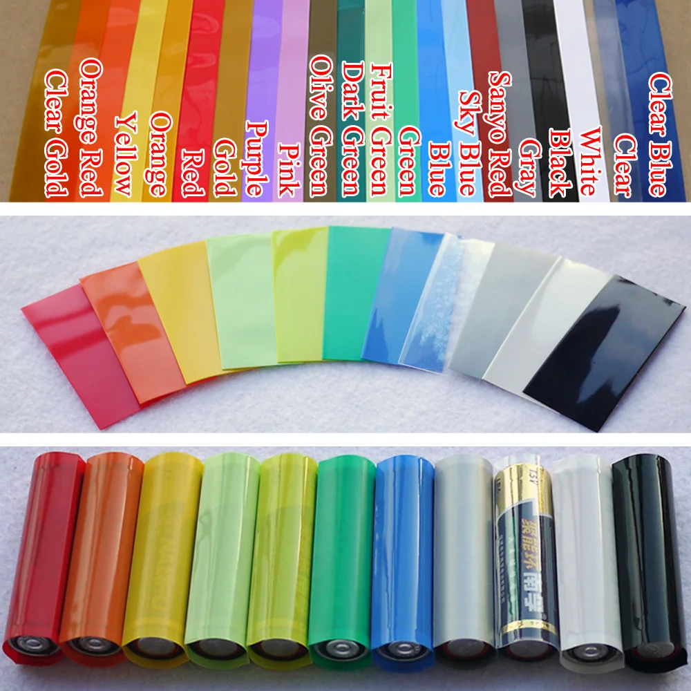 Shrink Wrap Pvc - 25 ~ 500 Stück AA /