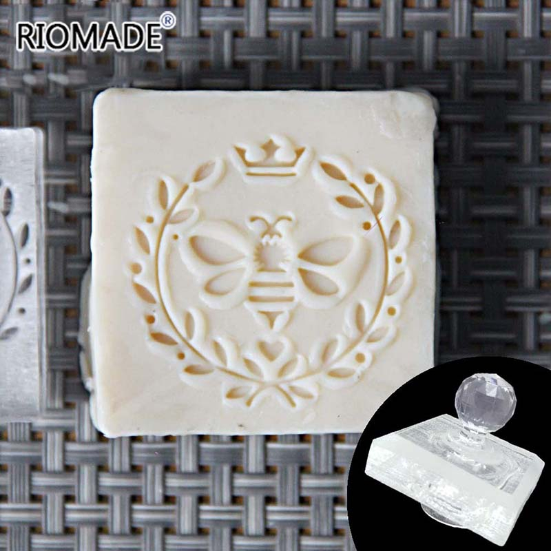 Soap Making Queen - Königin Honig Handgemachte Seife Stempel Bee