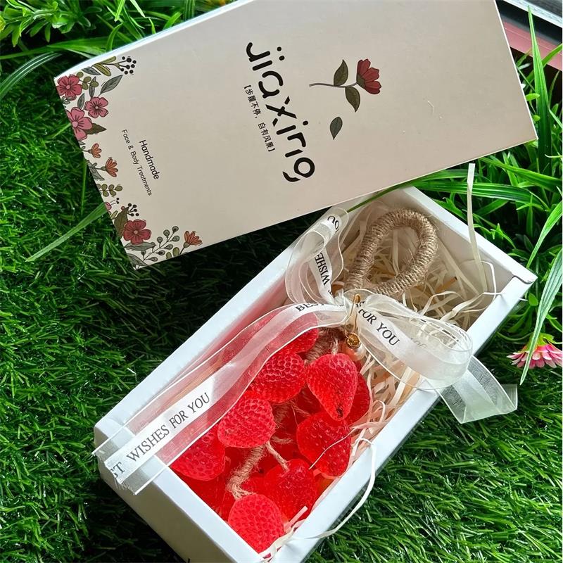 Essential Oil Soap - Kreative Erdbeer-handgemachte Seife, luxuriöser Duft, ätherisches
