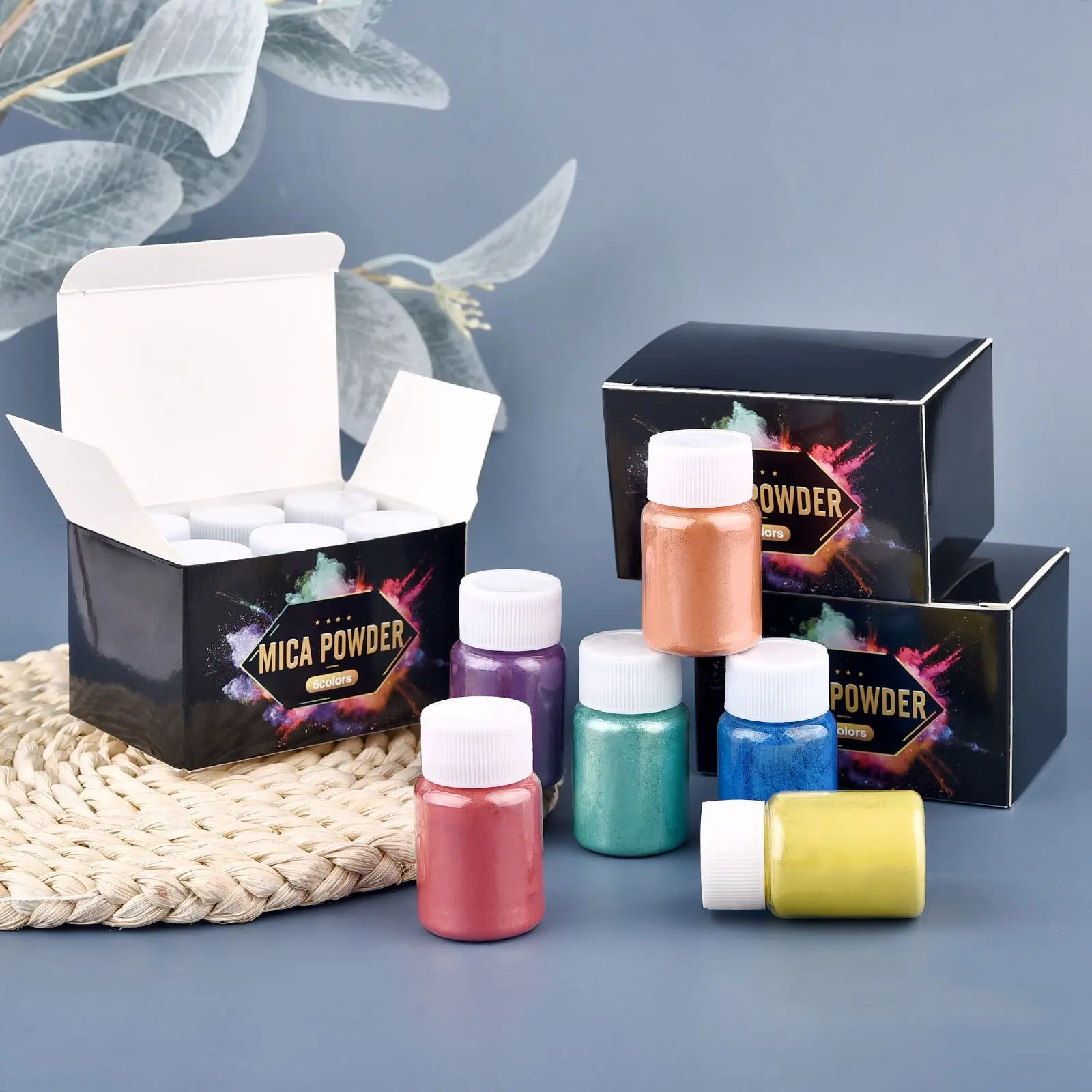 6 farben/Box Epoxy Glimmer Pul – Soap Making Kit Amazon Bewertung und Preis
