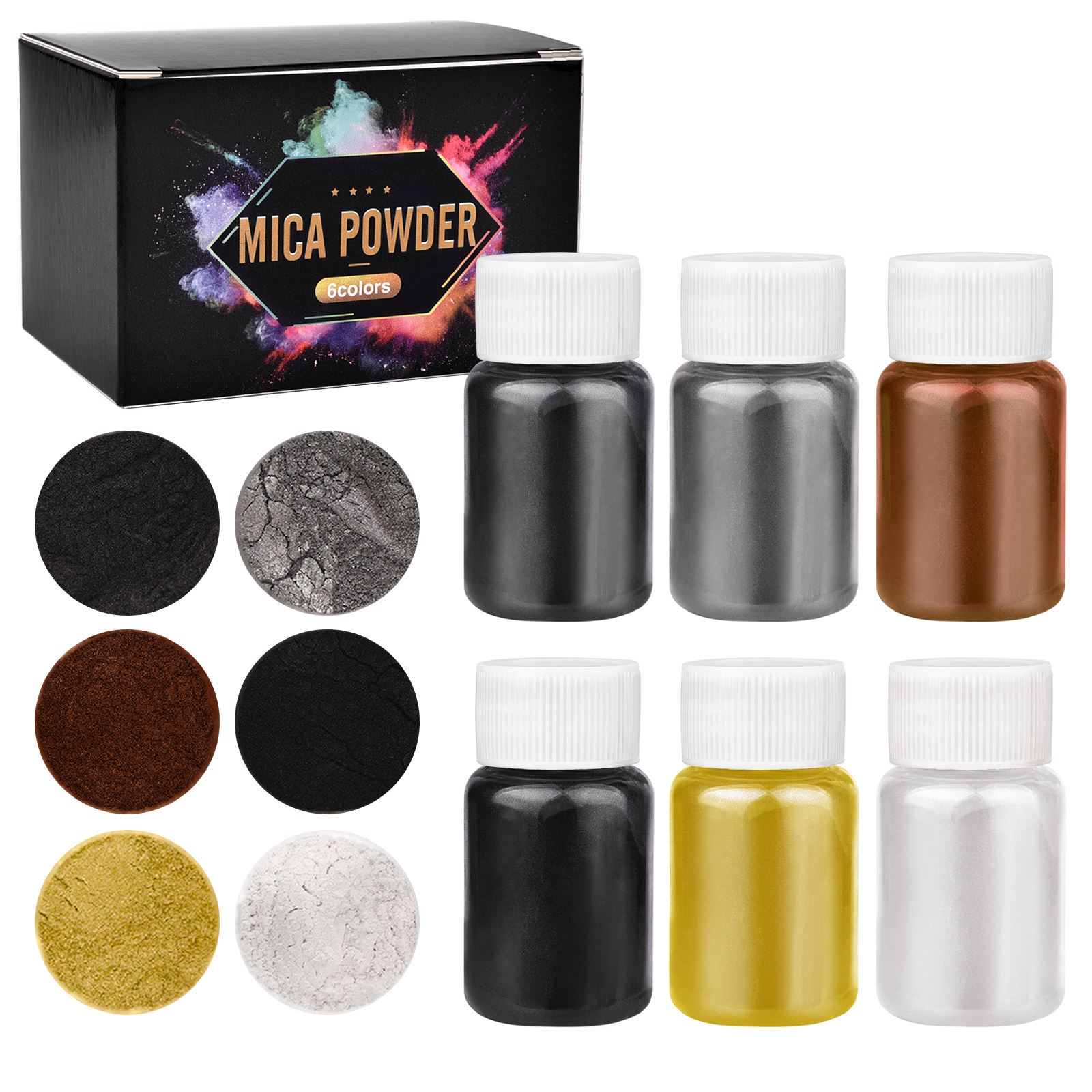6 farben/Box Epoxy Glimmer Pul – Soap Making Kit Amazon Bewertung und Preis