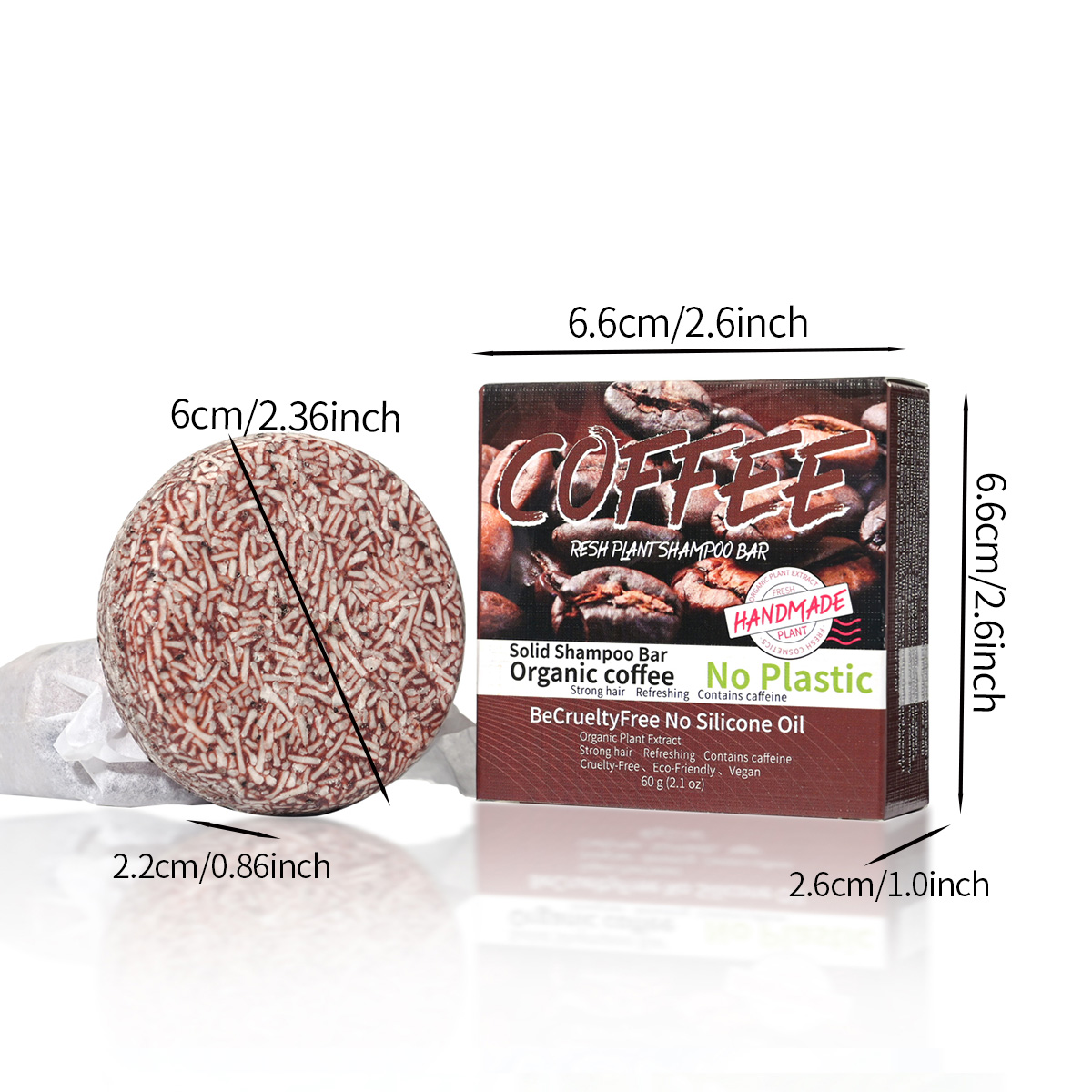 Kaffee-Aromatisiertes Shampoo, – Essential Oil Soap Bewertung und Preis