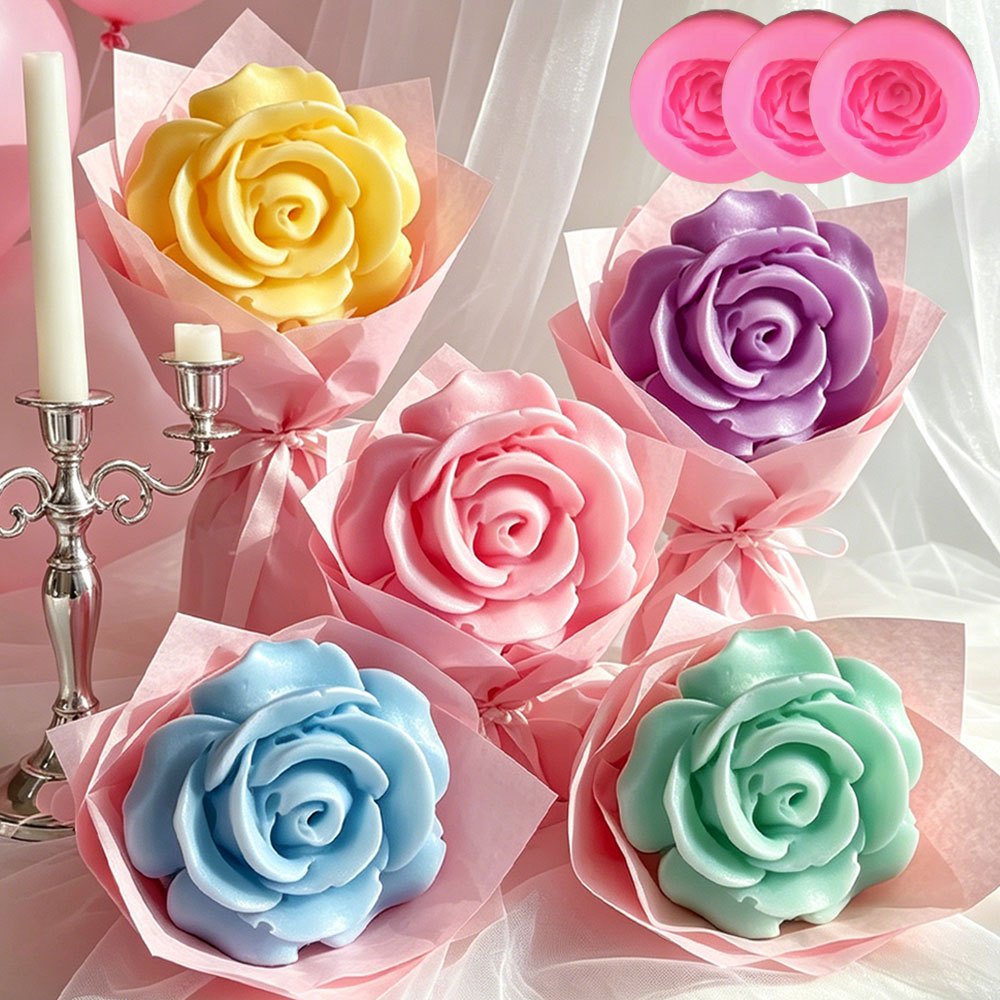 3-teiliges 3D-Rosenblüten-Sili – Soap Making Kit Amazon Bewertung und Preis