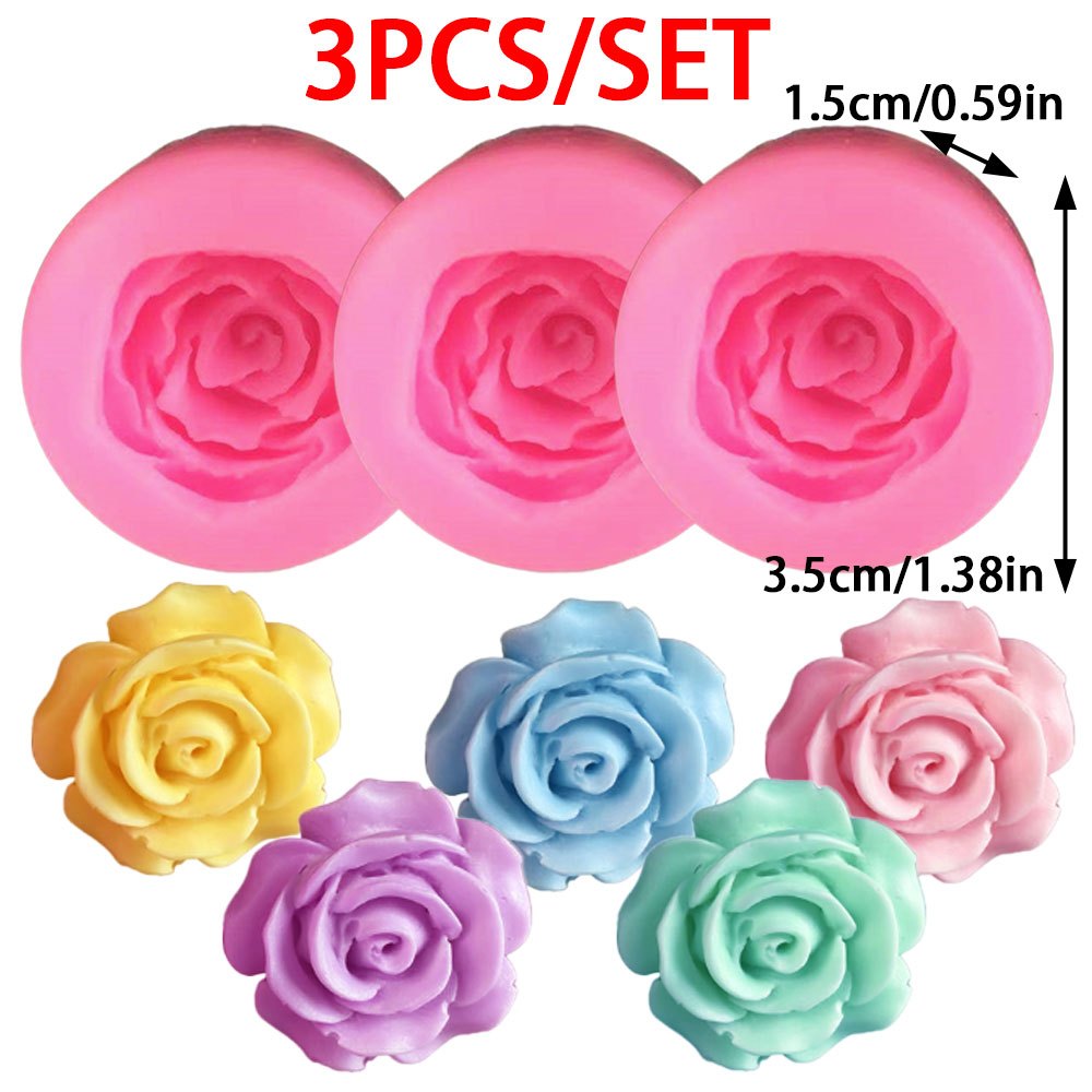 3-teiliges 3D-Rosenblüten-Sili – Soap Making Kit Amazon Bewertung und Preis