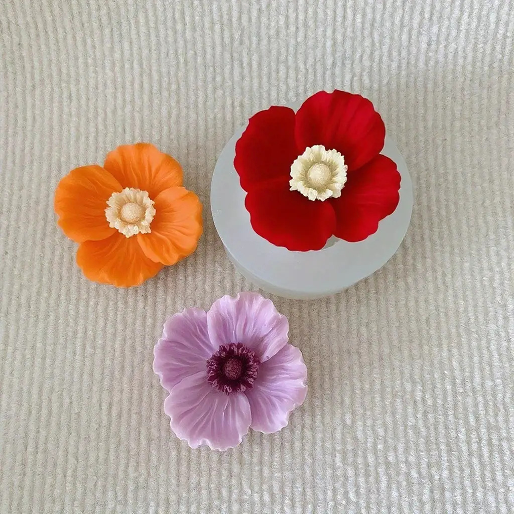 Blumen-Silikonform für Kerzen, – Soap Making Gifts Bewertung und Preis