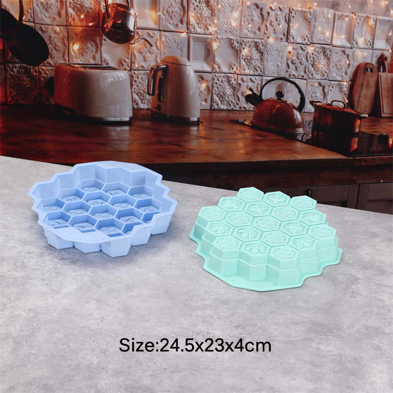 Silikon 19 mobile Biene Waben  – Soap Making Oven Bewertung und Preis