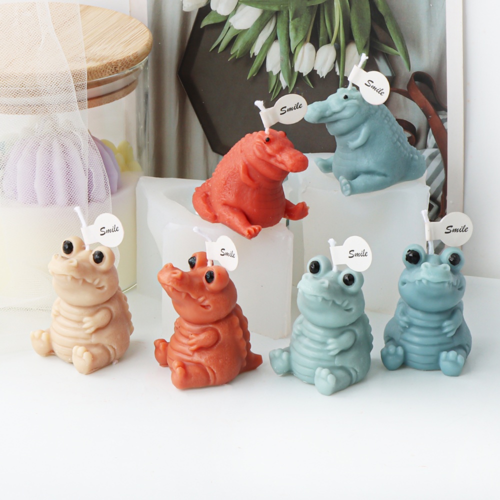 3D süße Krokodil Kerze Silikon – Soap Making Gifts Bewertung und Preis