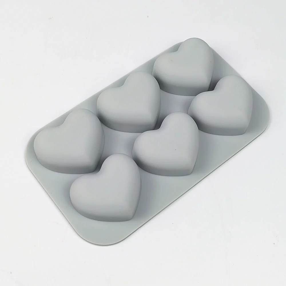 Herz-Silikon-Backform mit 6/15 – Soap Making Gifts Bewertung und Preis