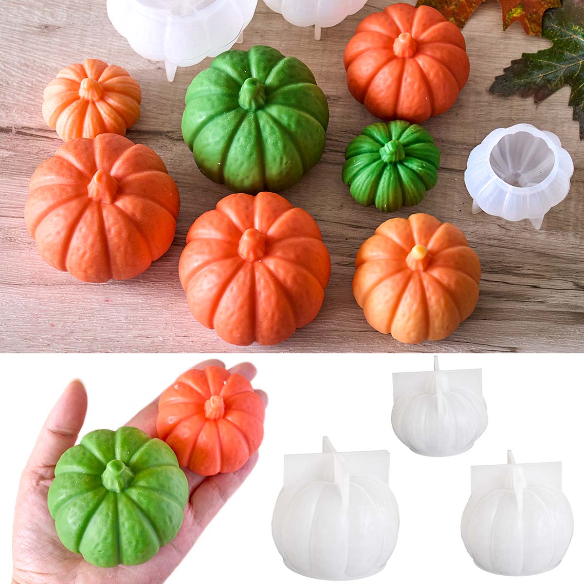 Halloween Kürbis Kerze Silikon – Soap Making Gifts Bewertung und Preis