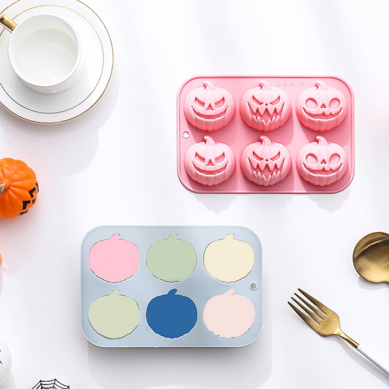 6-in-3 Kürbisförmige Silikonfo – Soap Making Oven Bewertung und Preis