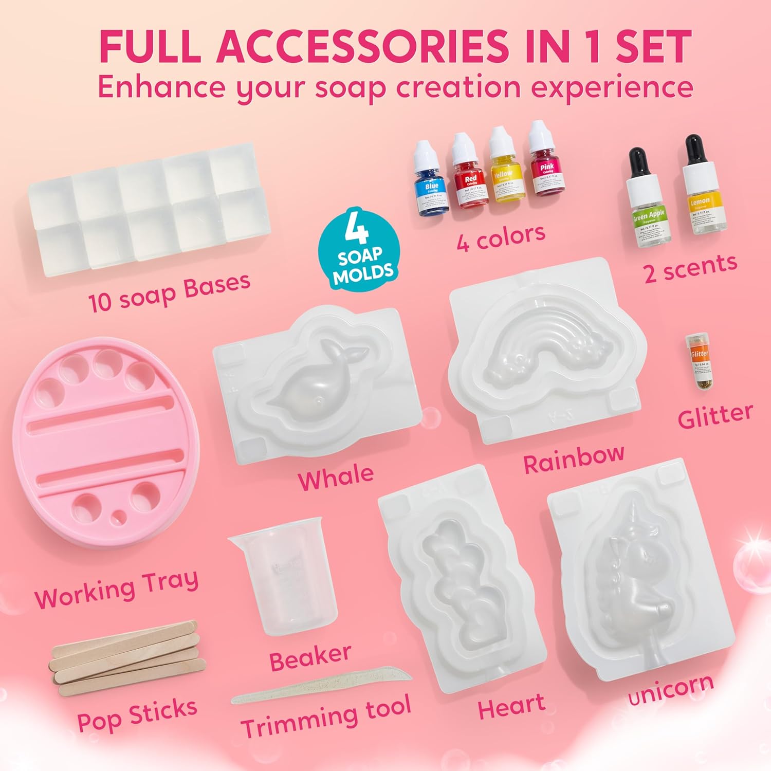 JOYFY Einhorn-Seifenherstellun – Soap Making Gifts Bewertung und Preis