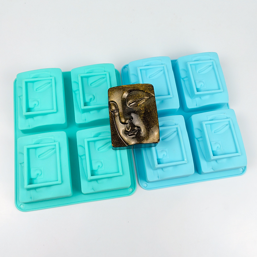 4 Löcher Buddha Porträt Seifen – Soap Making At Home Bewertung und Preis
